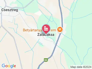 Zalabaksa a térképen