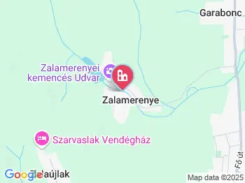 Zalamerenye a térképen