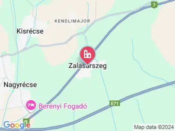 Zalasárszeg a térképen