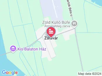 Zalavár a térképen