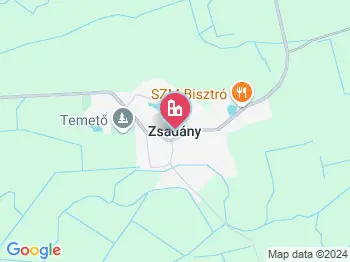Zsadány a térképen