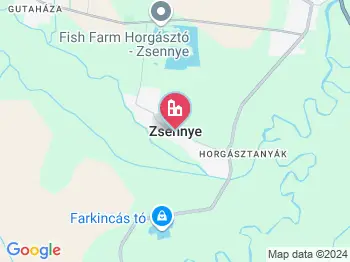 Zsennye a térképen