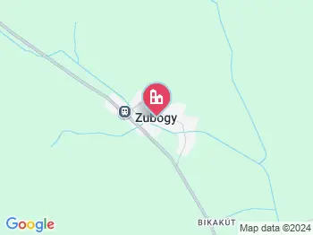 Zubogy a térképen