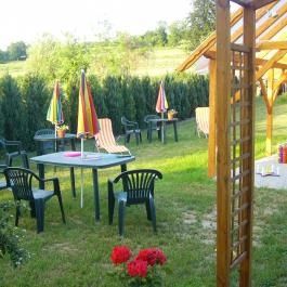 Kustánygyöngye Vendégház Kehidakustány - Medence/kert