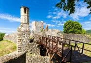 Kisnána - Kisnánai Várrom és Népi Műemlék