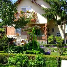 Czanek Apartman Komárom - Medence/kert