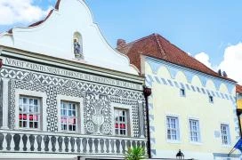 Sgraffitós-ház Kőszeg