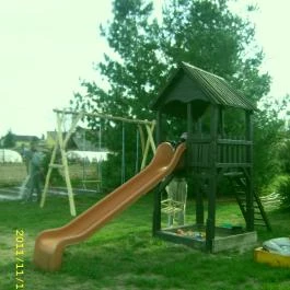 Rusztikus Apartmanház Látrány - Medence/kert