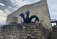 Magyaregregy - Ércnyelő-szobor