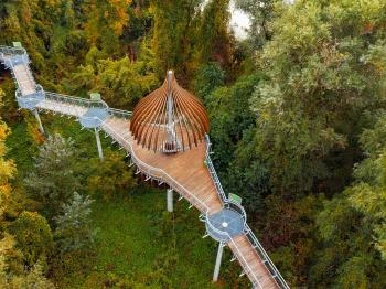 Lombkorona sétány Makó