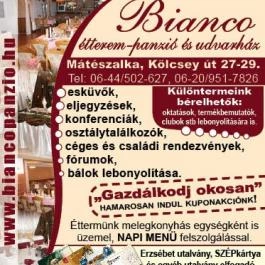 Bianco Panzió Mátészalka - Egyéb