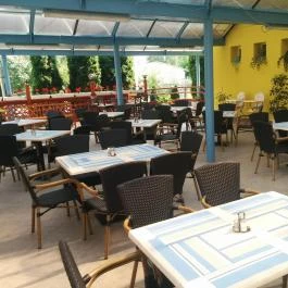 Boglárka Panzió-Étterem Mezőkövesd - Medence/kert