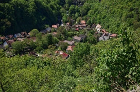 Mátyás király lábnyoma Miskolc