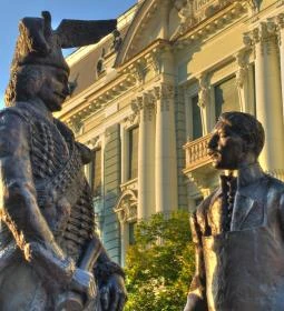 Városalapító atyák szobra