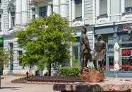 Városalapító atyák szobra Nyíregyháza