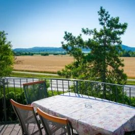 Tulipán Vendégház Örvényes - Medence/kert