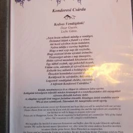 Kondorosi Csárda Kondoros - Egyéb
