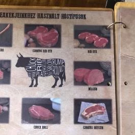 Buffalo Steak House, Budapest - Étlap/itallap