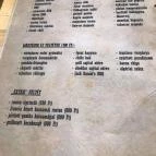 Buffalo Steak House Budapest - Étlap/itallap