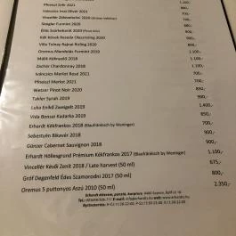 Erhardt Étterem & Borpince Sopron - Étel/ital