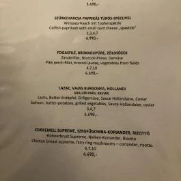 Erhardt Étterem & Borpince Sopron - Étel/ital