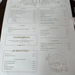 IDA Bistro, Budapest - Étel/ital