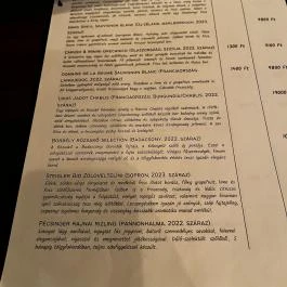 Meat Again Grill & Wine Glutén- és laktózmentes Étterem, Budapest - Étlap/itallap