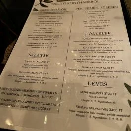 Meat Again Grill & Wine Glutén- és laktózmentes Étterem, Budapest - Étlap/itallap