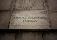 Nyolc Boldogság kilátóterasz Pécs