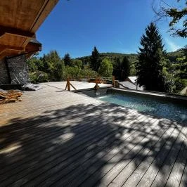 A Páholy - Grand Chalet Mátra Mátraszentistván - Medence/kert