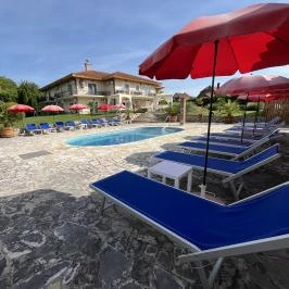 Villa Plattensee Vonyarcvashegy - Medence/kert