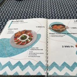 Vonyarc Marina Bisztro & Bár Vonyarcvashegy - Étlap/itallap