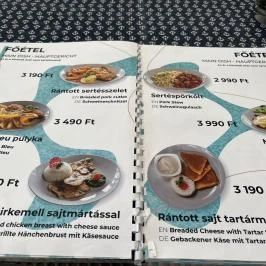 Vonyarc Marina Bisztro & Bár Vonyarcvashegy - Étlap/itallap