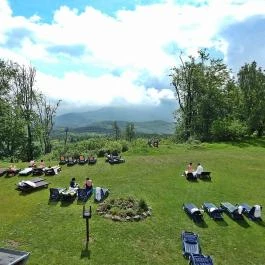 Grandhotel Galya, Galyatető - Medence/kert