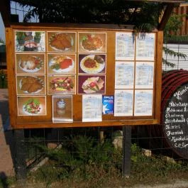 Kilátó Borozó, Zalakaros - Étlap/itallap