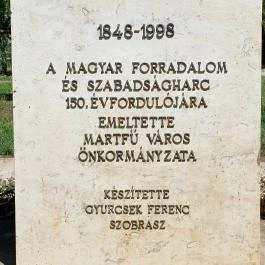 1848-as emlékmű, Martf? - Külső kép