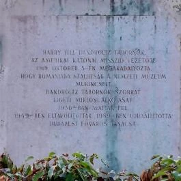 Bandholtz tábornok szobra, Budapest - Külső kép