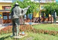 Beszédes József-szobor Dunaföldvár