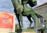 Bocskai István lovasszobra Hajdúszoboszló