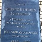 Budapesti Unitárius Templom Budapest - Külső kép
