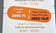 CEU Central Canteen - Nádor utca, Budapest