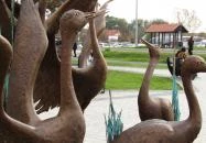 Daru szoborcsoport Hortobágy