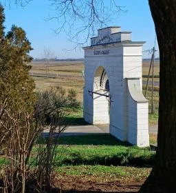 Diadalív Ferenc József & Erzsébet királyné látogatására