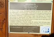 Diadalív Ferenc József & Erzsébet királyné látogatására Szabadkígyós