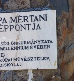 Európa mértani középpontja - Tállya