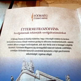 Főőrség Étterem & Kávéház, Budapest - Étlap/itallap