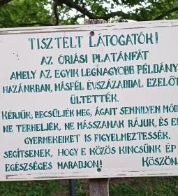 Füzérradványi kastélykert