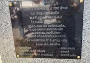 Gettó emlékkő Szolnok