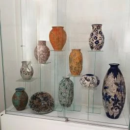 Gorka Géza Kerámiamúzeum, Verőce - Belső