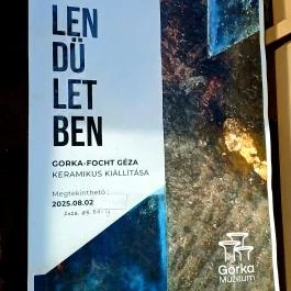 Gorka Géza Kerámiamúzeum, Verőce - Belső